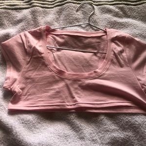Pink Half Shirt